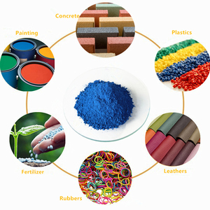 Chất Lượng Cao Cấp Công Nghiệp Sắt Oxit Màu Xanh Vô Cơ Sắc Tố Cho Nhựa Sơn Mực Sơn - Product Image 4