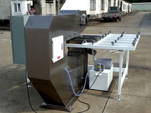 Venta directa de fábrica de máquina perforadora de vidrio horizontal completamente automática maquinaria de procesamiento de vidrio torneado de orificios de vidrio - Product Image 2