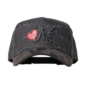<span class=keywords><strong>Gorra</strong></span> Snapback HBH G5 Thorn NY con Pedrería - Diseño <span class=keywords><strong>de</strong></span> Lujo Brillante, 100% Algodón, Cierre <span class=keywords><strong>de</strong></span> Hebilla, Unisex - Product Image 5