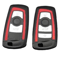 Coque de remplacement pour clé de voiture télécommandée avec puce PCF794 315MHz KR55WK49863 pour BMW Séries 3, 5, 7, E90, E92, E93, X5, F10, F20, F30, F40