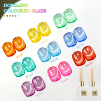 ZRKGEL Fournisseur d'usine professionnel Vente en gros OEM 10 couleurs Vernis à ongles gel effet miroir transparent brillant DIY