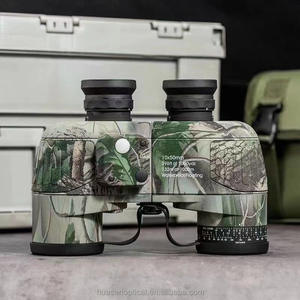 Bak4 Prism 70mm 대물 직경이 있는 실외 10x50 쌍안경 FMC 코팅 금속 플라스틱 소재 - Product Image 6