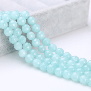 Cuentas de Piedras Preciosas de Ágata y Cornalina Naturales de Alta Calidad, Corte Brillante de 8 mm para la Fabricación de Joyas y Decoraciones - Product Image 3