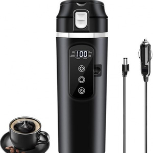 Car Heating <b>Cup</b> 400ml 12V 24V Universal Stainless Steel Water Heater For <b>Small</b> Car Truck - Product Image 5