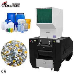 Xiecheng 20HP Waste Plastic Scrap Crushing Machine Plastic Recycling Crusher For Bottle and Barrel