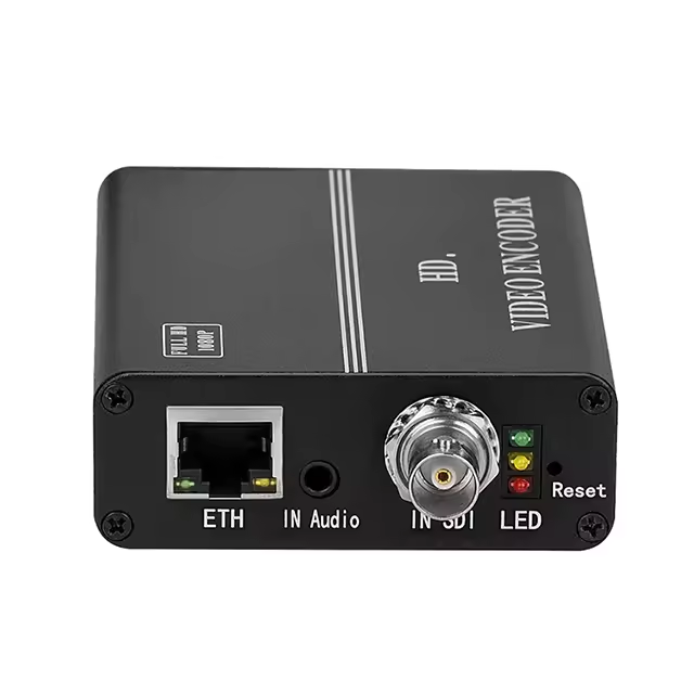 SDI to IP RTMP Encoder with H.264 AAC Audio 1080P HD TS Over IP Streaming Output Metal Construction 5-Year Warranty