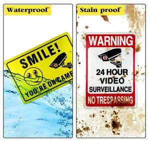 ป้ายกำกับกล้อง<span class=keywords><strong>วงจรปิด</strong></span>แบบแกะสลักพิมพ์ลายตามสั่งยิ้มได้ป้ายติด<span class=keywords><strong>กล้อง</strong></span>แผงป้าย ABS ป้ายเตือนพลาสติกทนทานต่อรังสี UV สำหรับกิจกรรมกลางแจ้ง - Product Image 6