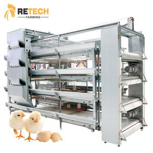 Hệ thống chuồng nuôi gà mái đẻ kiểu H hoàn chỉnh để bán - Product Image 3