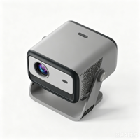 Projecteur LED Full HD à longue durée de vie, projecteur de cinéma maison compatible avec les téléphones mobiles