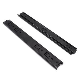 Herrajes Modernos para Cajones Telescópicos con Rodamientos de Bolas, 45 mm, Aleación de Aluminio, Cierre Suave, para Uso en Interiores y Exteriores, Gabinetes de Cocina - Product Image 1