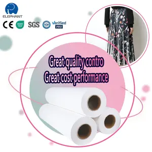 Wholesale Direct Sales 100gsm Sublimation Paper White Heat Transfer Paper for Printing on Clothing Fabrics Packing Rolls