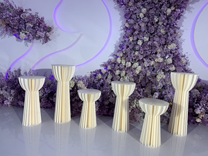 E75 đạo cụ đám cưới có thể gập lại giấy hiển thị bệ đứng bảng trung tâm trang trí đám cưới đứng - Product Image 5