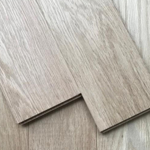 พื้นไม้โอ๊คขาวคุณภาพสูง เป็นมิตรกับสิ่งแวดล้อม แบบประกบติดตั้งได้ สำหรับปูพื้นภายในอาคาร เหมาะสำหรับห้องนั่งเล่น - Product Image 1