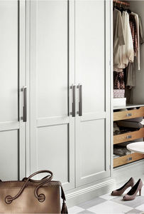 Wholesale Zinc <b>White</b> Simple Fashion Home Decoration Hardware Accessories Quality Handles for Bedroom Drawers Dressers Kitchen - Product Image 5