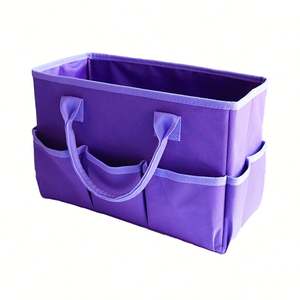 Sac de rangement pour le bureau, le stockage et l'organisation des travaux manuels, sac de transport pour enseignant avec poignées et 5 poches - Product Image 5