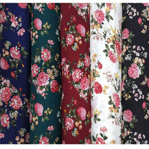 Тканевые вискозные ткани, ширина 56 дюймов, 90 г/м2, печатные вискозные ткани, тканевые материалы для одежды, рынок малайзии - Product Image 6