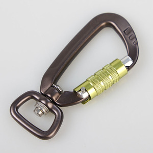 Tùy Chỉnh 5KN Xoay Carabiner <span class=keywords><strong>Snap</strong></span> <span class=keywords><strong>Hook</strong></span> 7075 Nhôm Cho Chó Dây Xích 88.8*39.3 Mét Oxy Hóa Jinsong CN;ZHE 10 Cái 23.2 Gam 500Kg A7075 - Product Image 3