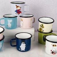 Mug en émail personnalisé de 12 oz, sans danger pour les aliments, en acier métallique, pour le camping, le bureau, café, isolation sous vide, sublimation