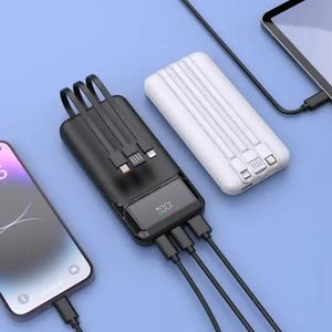 M-Queen 20000mAh Batterie Externe Portable Sans Fil à Charge Rapide pour Téléphone Mobile, Station d'Alimentation et Batterie Externe 10000 - Product Image 3