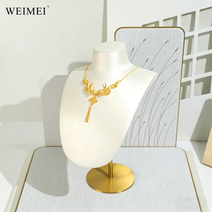 WEIMEI Présentoirs à bijoux en velours microfibre haut de gamme faits à la main, ensemble de présentoirs à bijoux en velours de luxe personnalisés pour magasin - Product Image 3