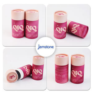 100% contenedor de tubo de papel cilíndrico de impresión personalizada de alta calidad biodegradable reciclado para embalaje - Product Image 6