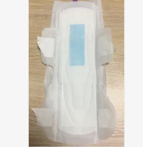 OEM brand name women disposable cotton sanitary pad for menstrual