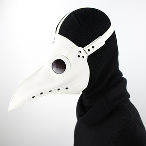 <span class=keywords><strong>Masque</strong></span> facial en latex de gaz Steampunk pour Halloween Long Nose Bird Beek, Party Cosplay Costume Prop,Black Rubber Plague Doctor Mask - Product Image 3