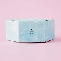 Emballage de produit personnalisé par le fabricant, boîte en papier pliable imprimée pour les soins de la peau, crème pour le visage, parfum