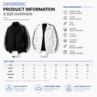 Manteau long unisexe personnalisé pour homme, style streetwear décontracté, en tissu résistant à l'eau, coupe oversize, zippé, coupe-vent, ample, motif uni