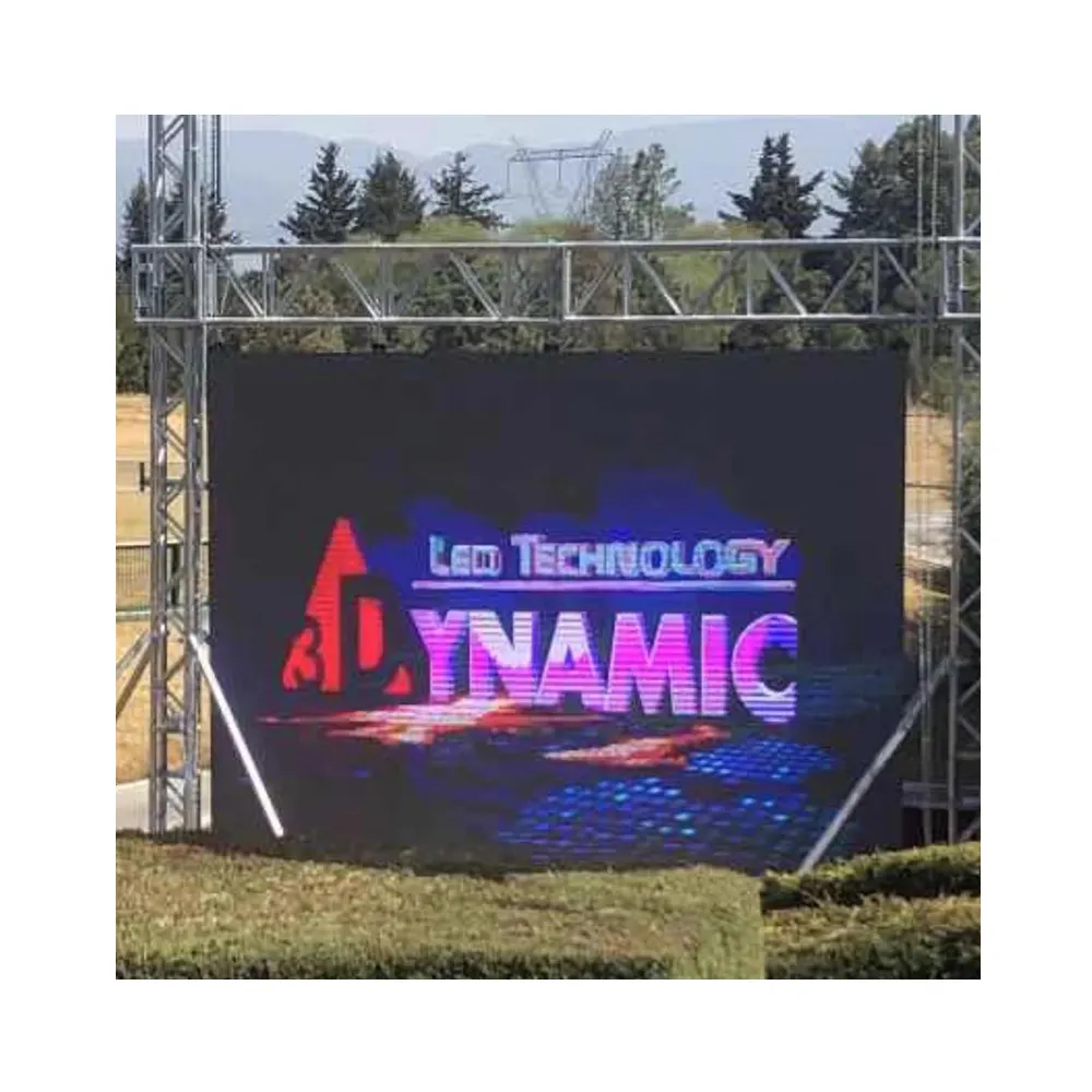 Hoge Kwaliteit Outdoor Billboard Digitale Reclame Apparatuur Volledige Kleur Rgb Hd Led Display Board