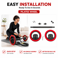 Appareil de fitness multifonctionnel pour femmes à domicile, équipement de Pilates complet pour tonifier et améliorer la stabilité