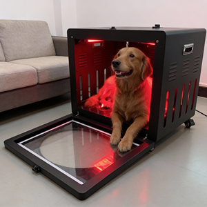 GLPE Terapia de Luz Infravermelha LED para Animais de Estimação, Caixa de Terapia de Luz Vermelha 660nm 850nm para Recuperação de Dor Corporal Total e Artrite, Dispositivo para Uso Doméstico - Product Image 1