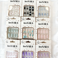Collection de faux ongles à presser en gros – Fabricant OEM/ODM sur mesure – Fournisseur de faux ongles en vrac en boîte