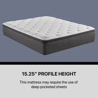 Matelas en mousse haute densité doux comme un nuage 25d, taille king queen, matelas compressé, matelas de 10, 12, 16 pouces, matelas moyen premium