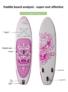 <span class=keywords><strong>Tabla</strong></span> de <span class=keywords><strong>Paddle</strong></span> inflable Unisex, <span class=keywords><strong>tabla</strong></span> de <span class=keywords><strong>Surf</strong></span> de carreras, <span class=keywords><strong>Material</strong></span> de punto de caída para uso en deportes acuáticos - Product Image 2