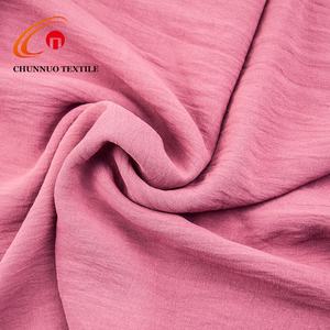 Tela de poliéster de 180D rerererererepe iririrlow Lain 100% Polyester inkle rugerizado rushed rerepe Fabric RESS o Dress - Product Image 1