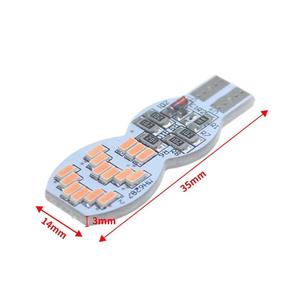 หลอดไฟความสว่างสูง 12V รุ่น T10 LED W5w 168 194 30smd สำหรับไฟภายในรถยนต์ - Product Image 3