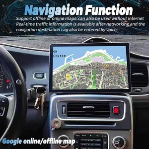 Dual System Android 15 Screen CarPlay For Volvo S60 V60 2010-2018 Car Radio <b>GPS</b> <b>Navigation</b> Multimedia Video Player Auto Stereo - Product Image 4