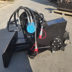 Stump Grinder <strong>Attachment</strong> <strong>for</strong> Mini <strong>Skid</strong> <strong>Steer</strong> Loader with Swing Function <strong>for</strong> USA - Product Image 1