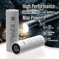 Nouvelle batterie INR21700 P50B 5000mAh 3.6V 50A Molicel 21700 P50B pour pack de batteries, outils électriques, véhicules électriques, hypercars, pack de batteries de vélos électriques