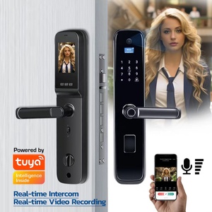 New tuya Wifi ứng dụng từ xa mở khóa hai chiều bằng giọng nói liên lạc thông minh khóa vân tay mật khẩu wifi khóa kỹ thuật số - Product Image 4