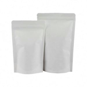ถุงสีขาว 1 ปอนด์ ถุงกาแฟคราฟท์แบบมีซิปล็อค ขนาด 13x21 ซม. แพ็คโปรโมชั่น - Product Image 2