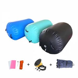 Rouleau d'air gonflable pour gymnastique, baril d'air pour entraînement avec pompe électrique, petit cylindre <span class=keywords><strong>de</strong></span> gymnastique, <span class=keywords><strong>tapis</strong></span> <span class=keywords><strong>de</strong></span> gymnastique - Product Image 5