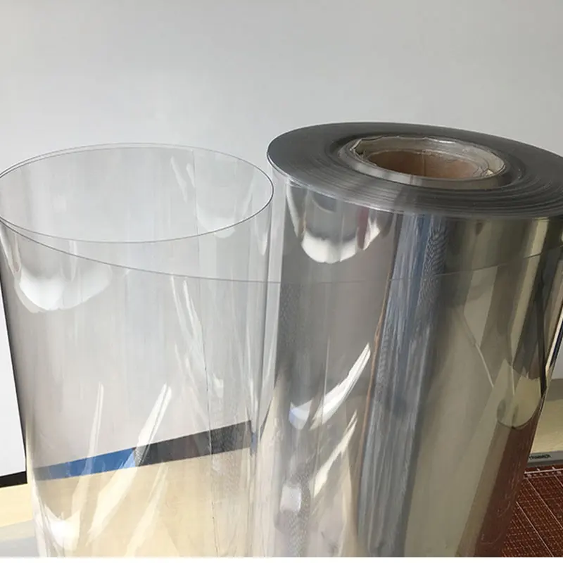 Factory Low MOQ Transparent Plastic PET Roll for Thermoforming