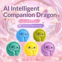 Jouet en peluche intelligent pour enfants, robot animal de compagnie, créature fantastique, chatbot, compagnon vocal, anti-stress, 3 ans et plus, 10 cm, boîtes