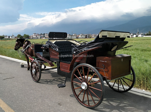 Vente directe usine – Prix usine abordable – Chariot de tourisme électrique sans chevaux 6 places - Product Image 4