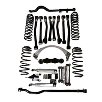 Kit de suspension avant réglable en acier bras de commande pour Jeep Wrangler JK 07-18 4-6 "ascenseur