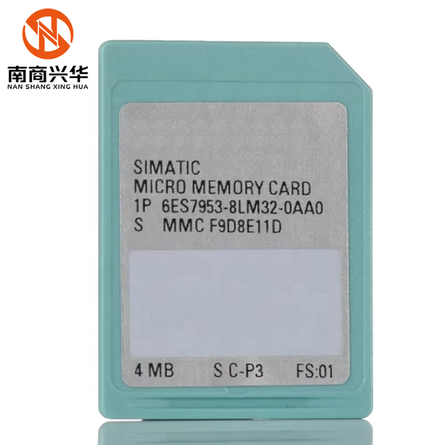 Siemens New Original 6ES79538LM320AA0 Automate Programmable Siemens S7 300 6ES7953-8LM32-0AA0 Mmc Micro Memory Card