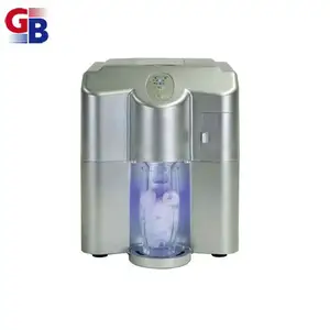 Máquina home do fabricante do bloco de gelo do uso do hotel desktop do GB mini com água fria