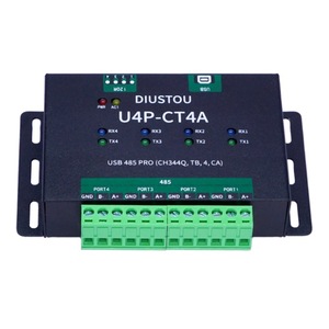 U4P-CT4A Industrial-Grade Isolated <b>USB</b> <b>to</b> 4-Port RS485 <b>Serial</b> Communication Module Converter, CH344Q Chip L353 - Product Image 2